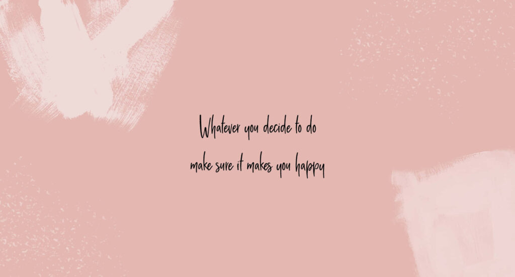 motivating to love what you decide when changing habits